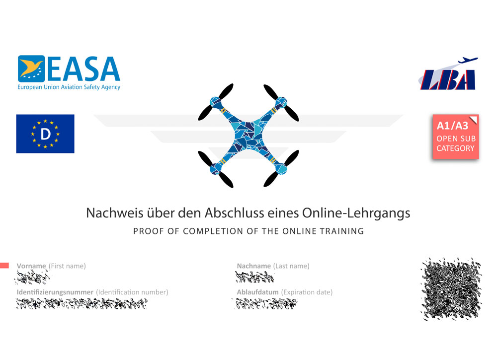 Kostenloser Drohnenführerschein